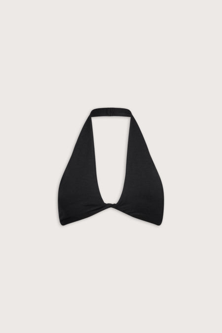 Sculpt Seamless Twist Front Bra - Black Marl