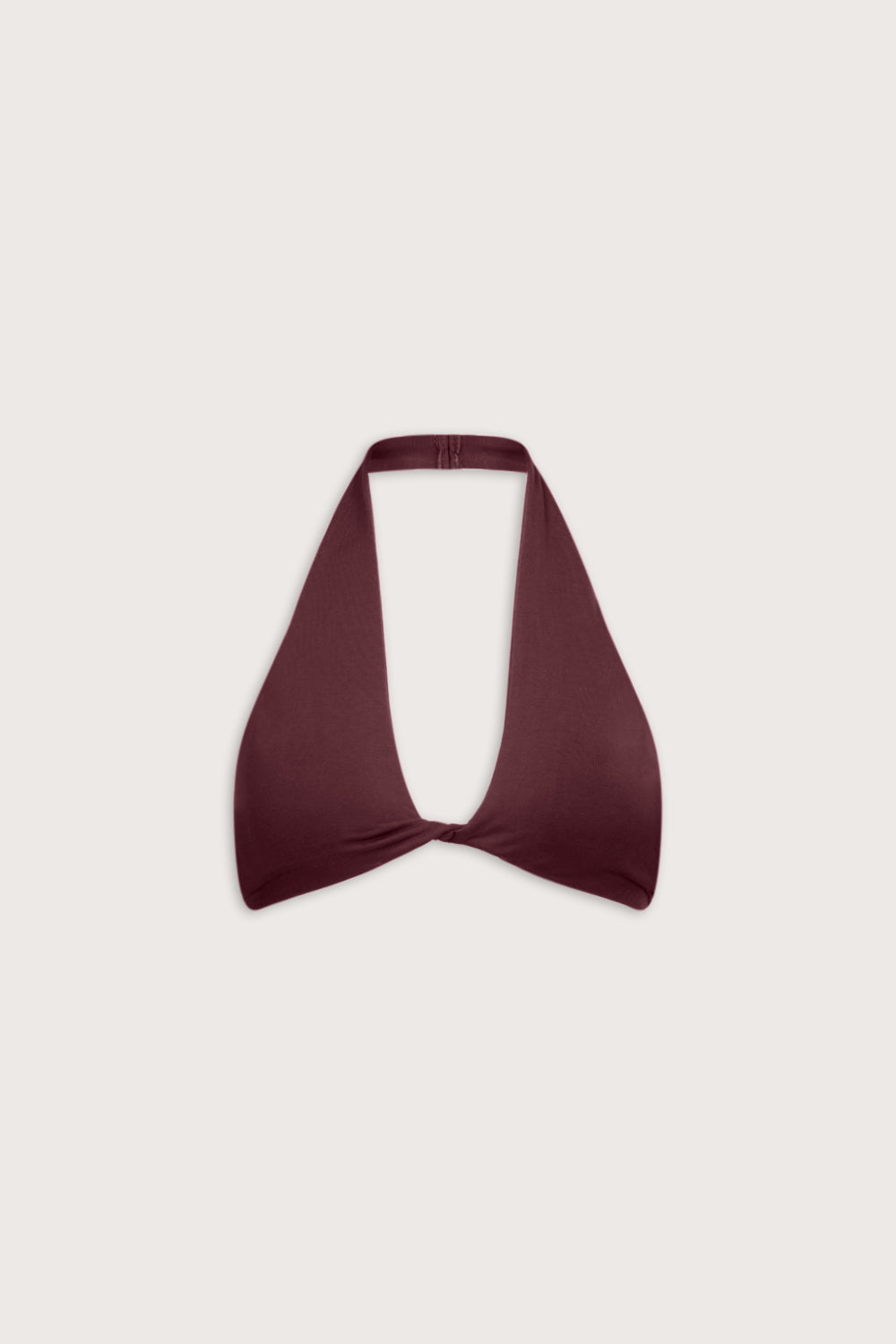 Sculpt Seamless Twist Front Bra - Deep Cherry