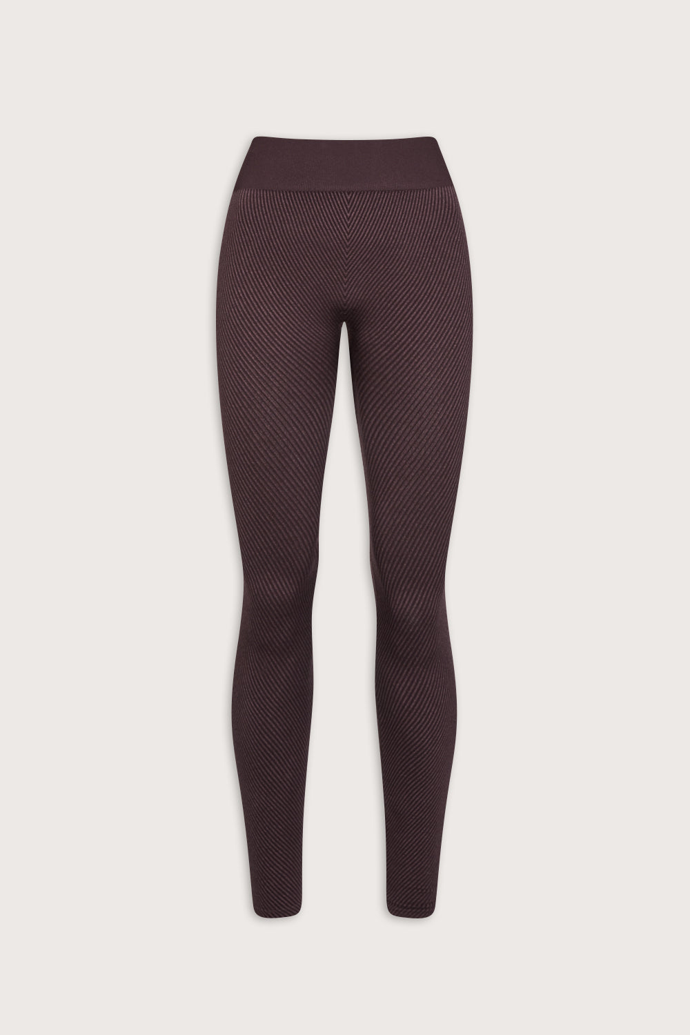 Seamless Rib Legging - Vintage Brown