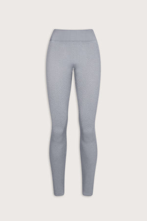 Seamless Rib Legging - Vintage Grey
