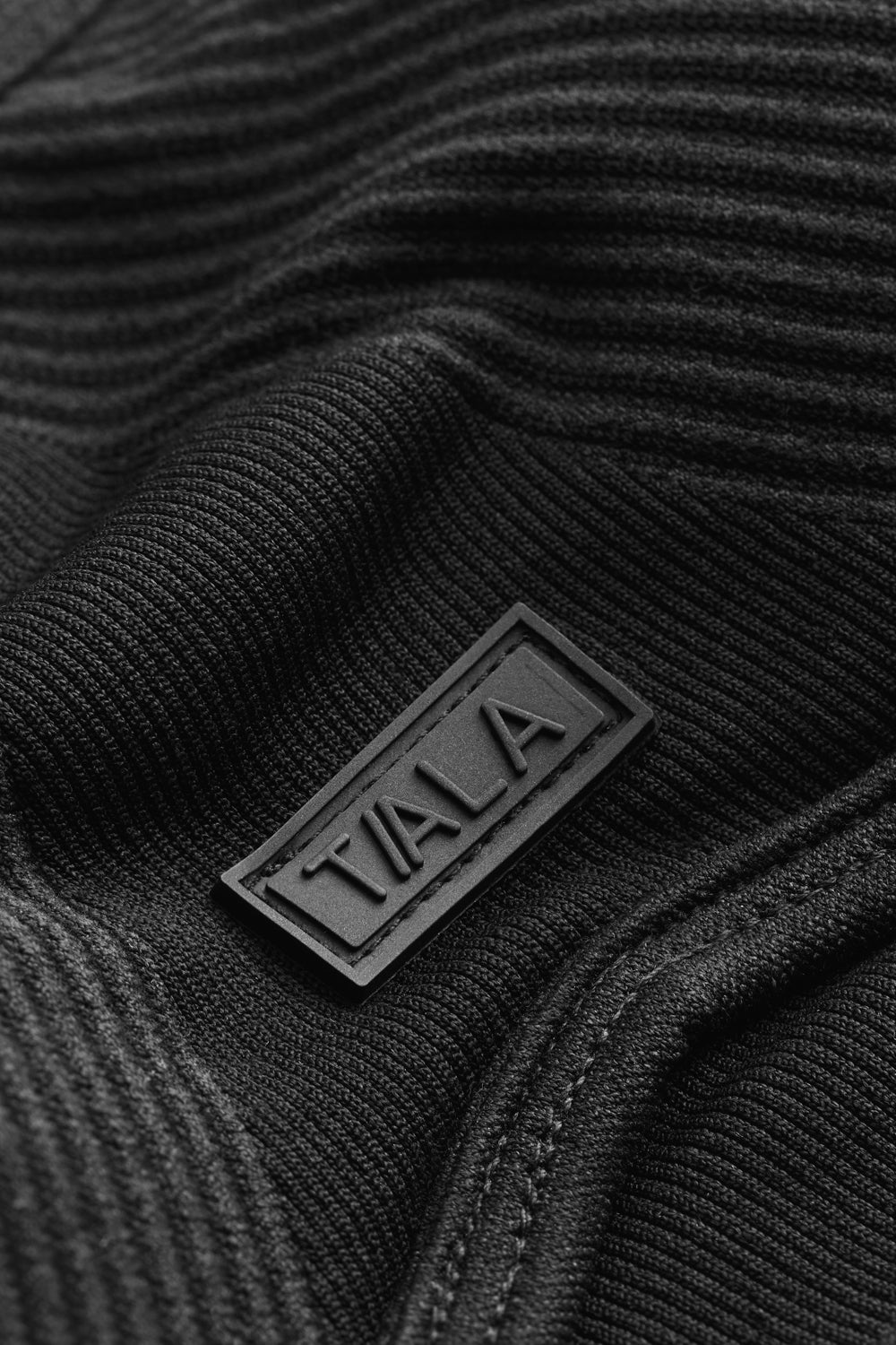 Seamless Rib Bra - Vintage Black