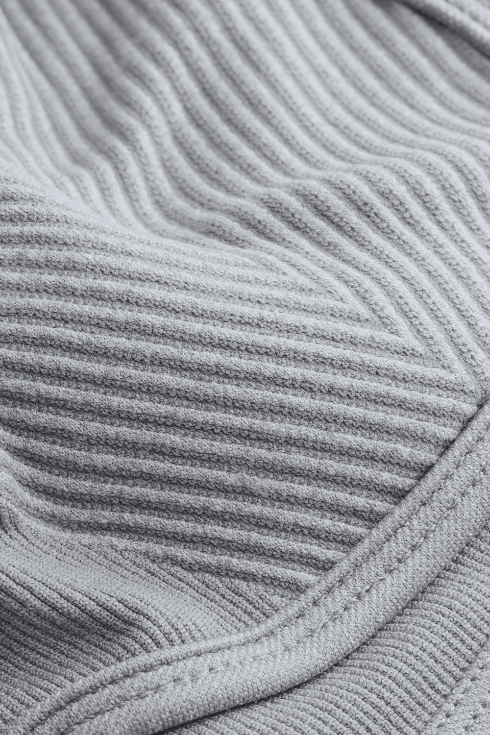 Seamless Rib Bra - Vintage Grey