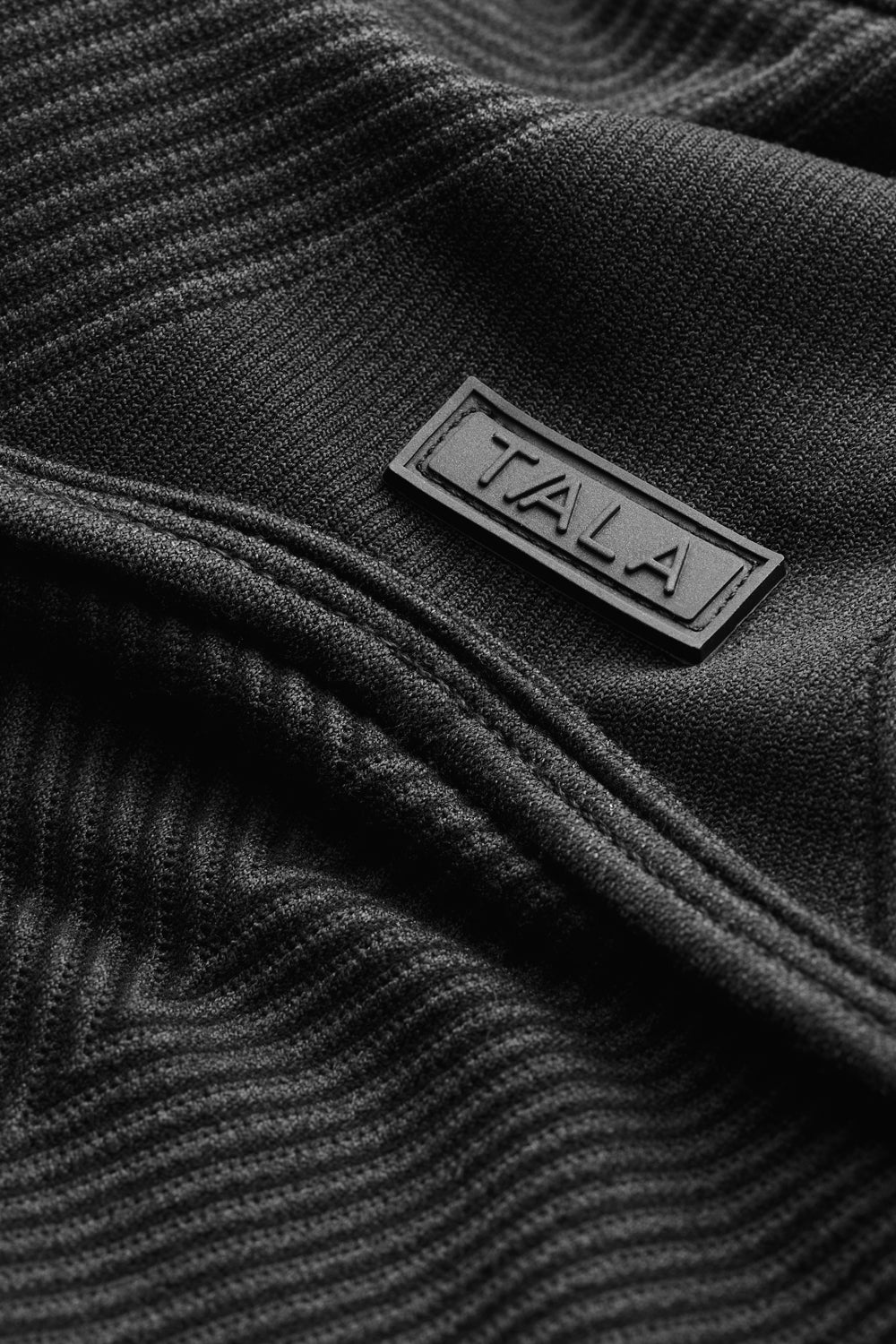 Seamless Rib Vest - Vintage Black