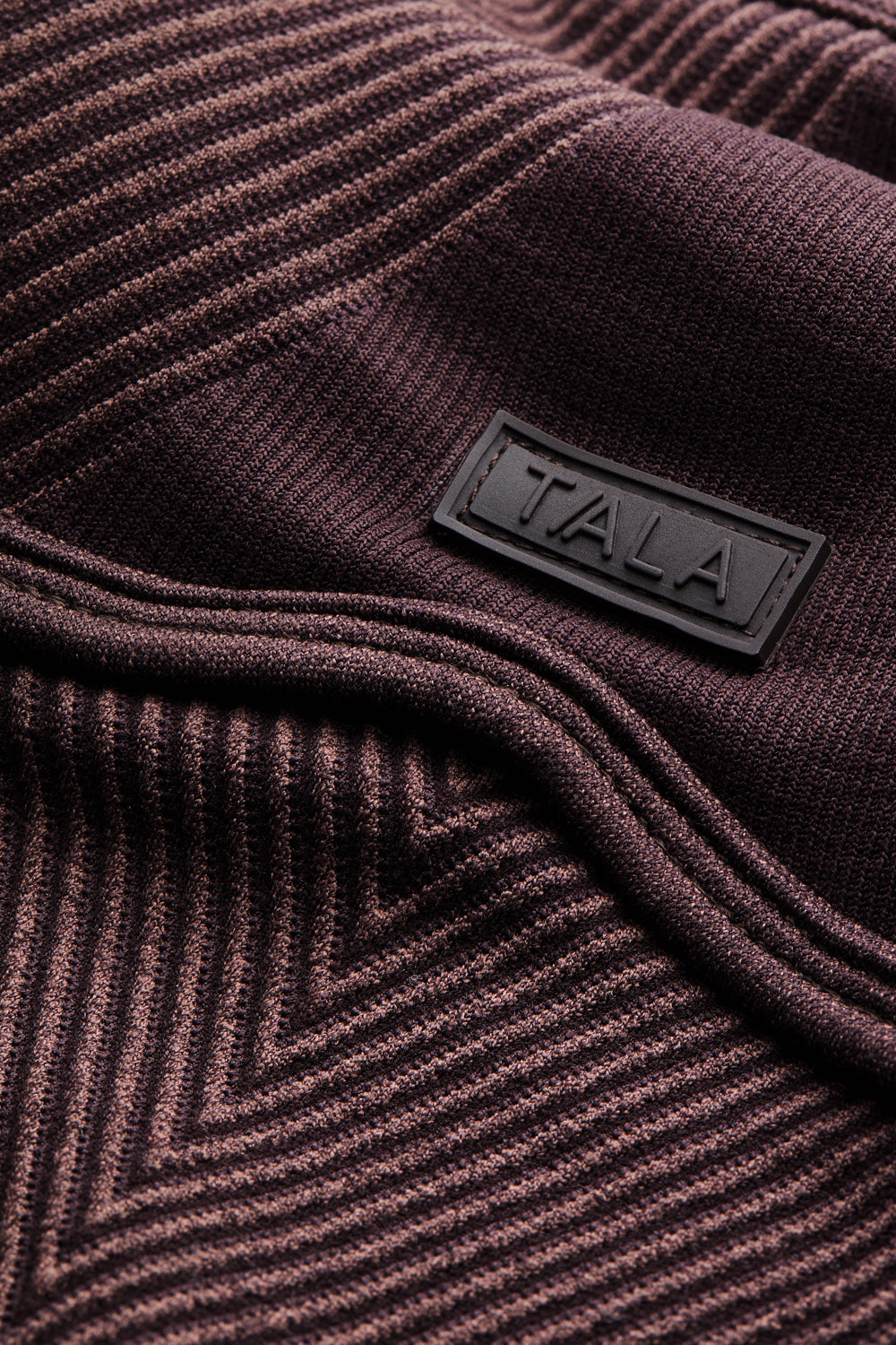 Seamless Rib Vest - Vintage Brown