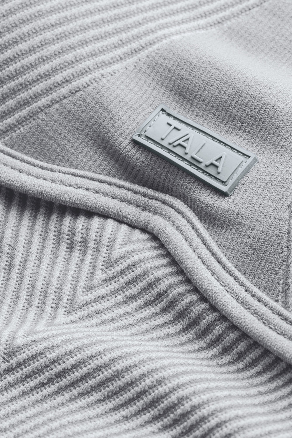 Seamless Rib Vest - Vintage Grey