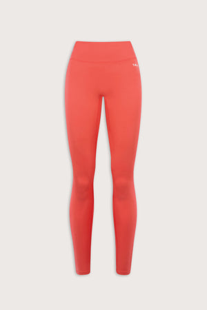 SkinLuxe No Front Seam Legging - Coral