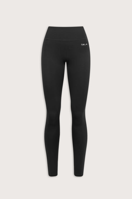SkinLuxe No Front Seam Legging - Shadow Black