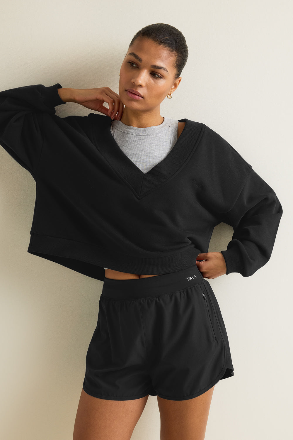 SkinLuxe Built-In 2In1 Short - Shadow Black