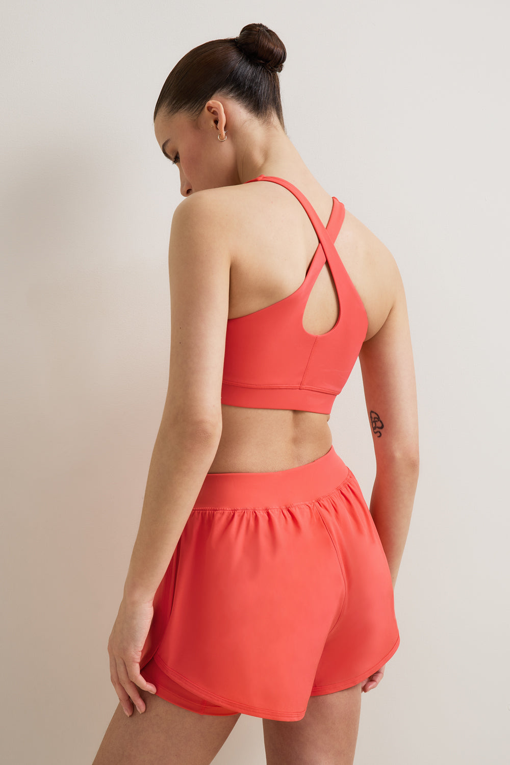 SkinLuxe Built-In 2In1 Short - Coral