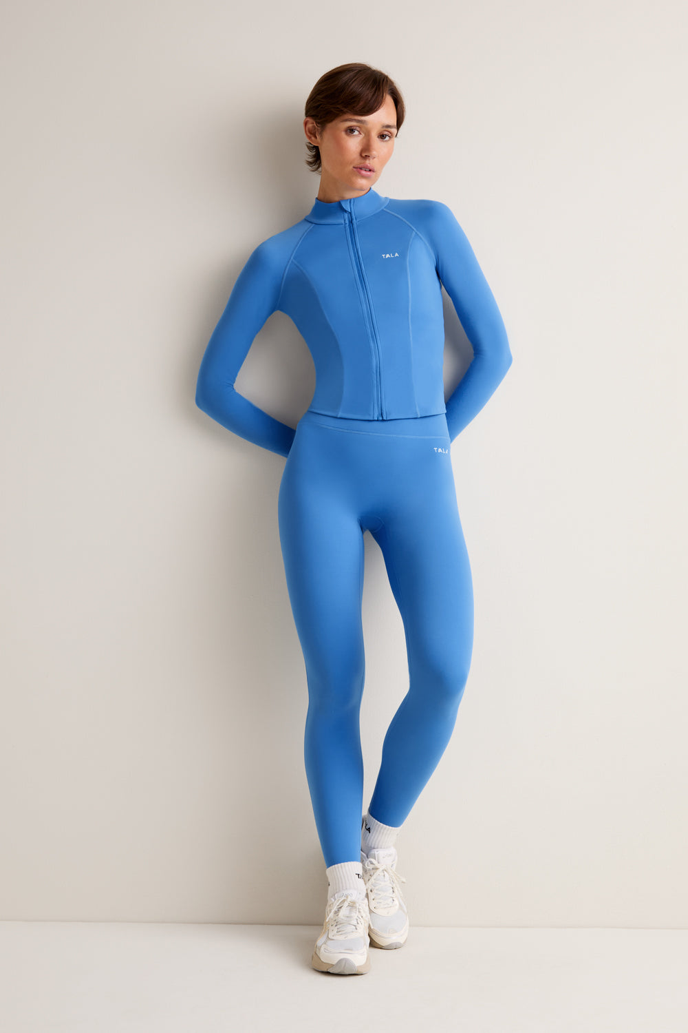 SkinLuxe Zip Through Jacket - Cobalt Blue