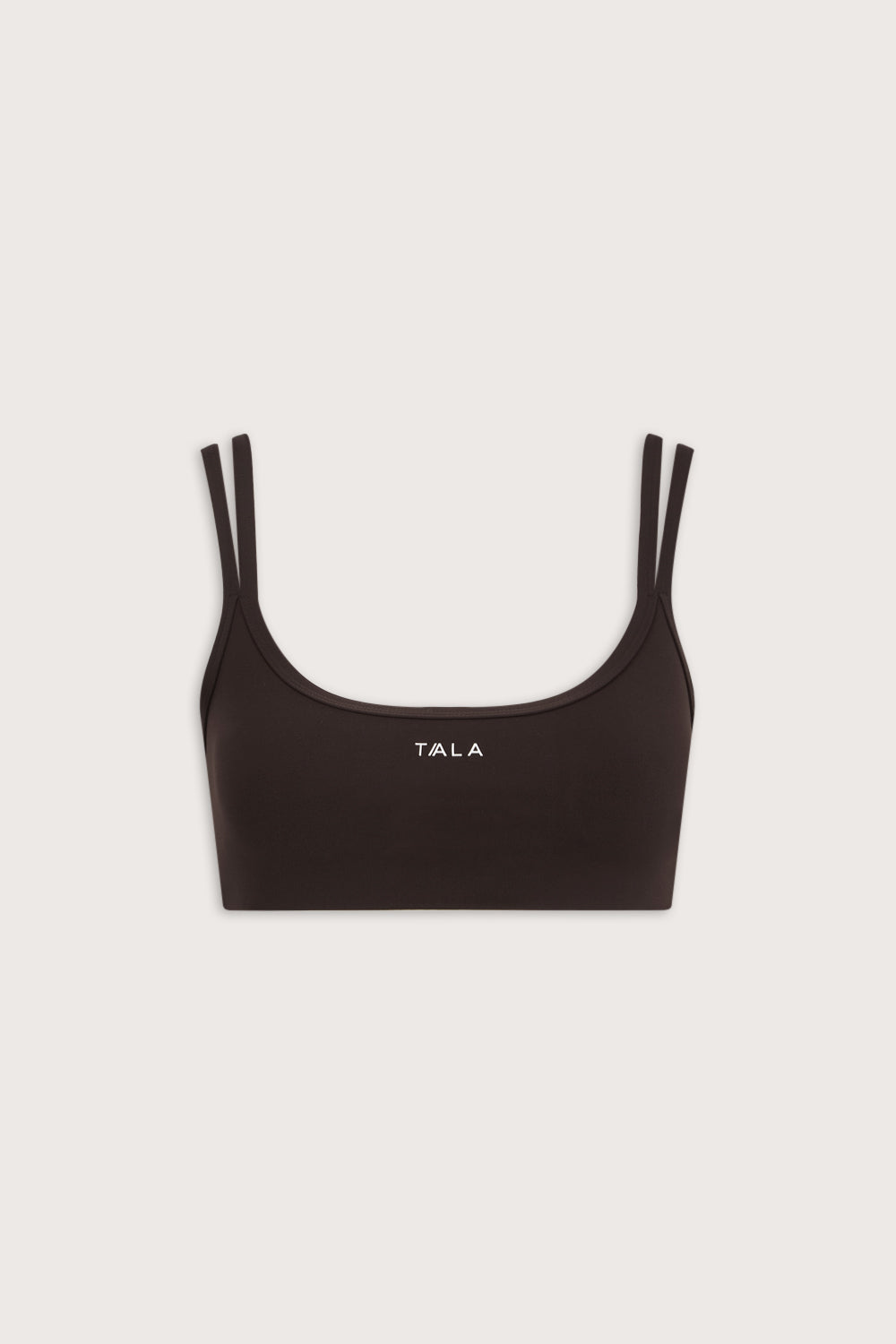 SkinLuxe Bandeau Cross Over Sports Bra - Americano