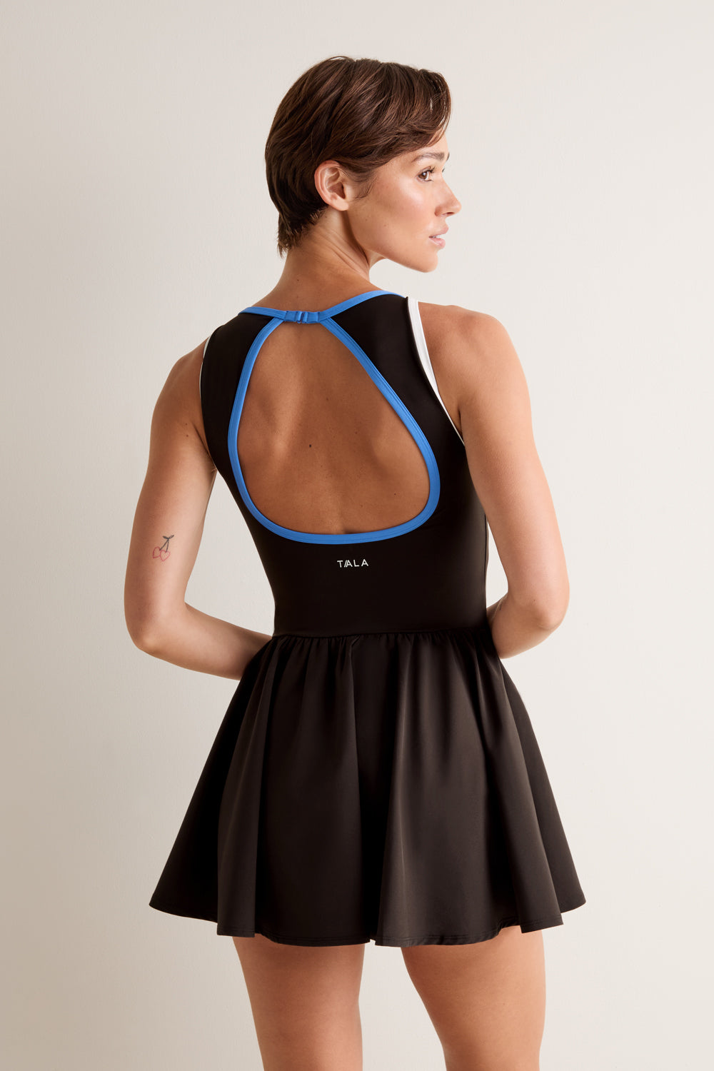 SkinLuxe Boat Neck Active Dress - Americano