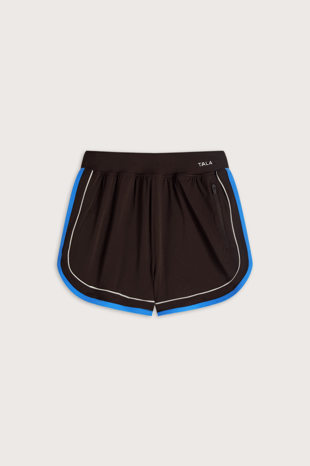 Skinluxe Contrast Retro Run Short - Americano