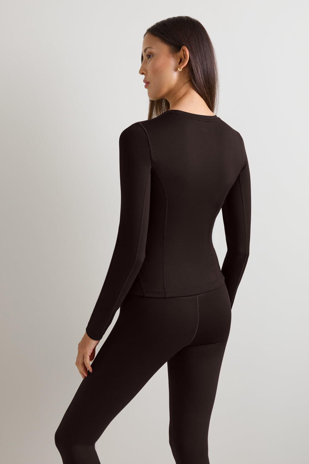 SkinLuxe Fleece Top - Americano
