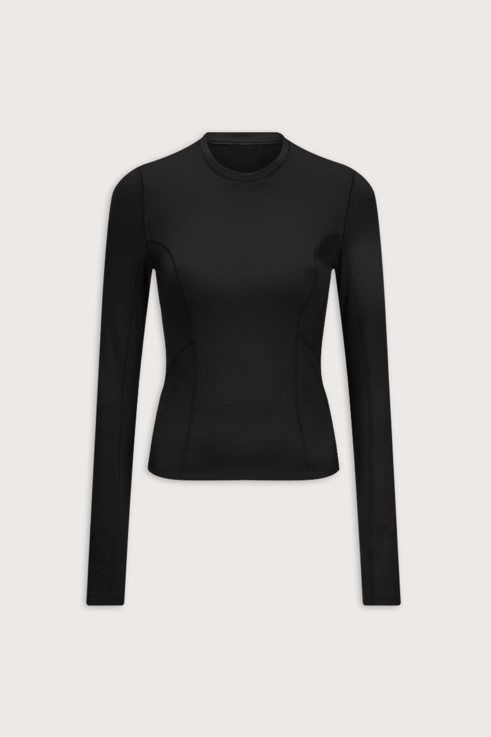 SkinLuxe Fleece Top - Black