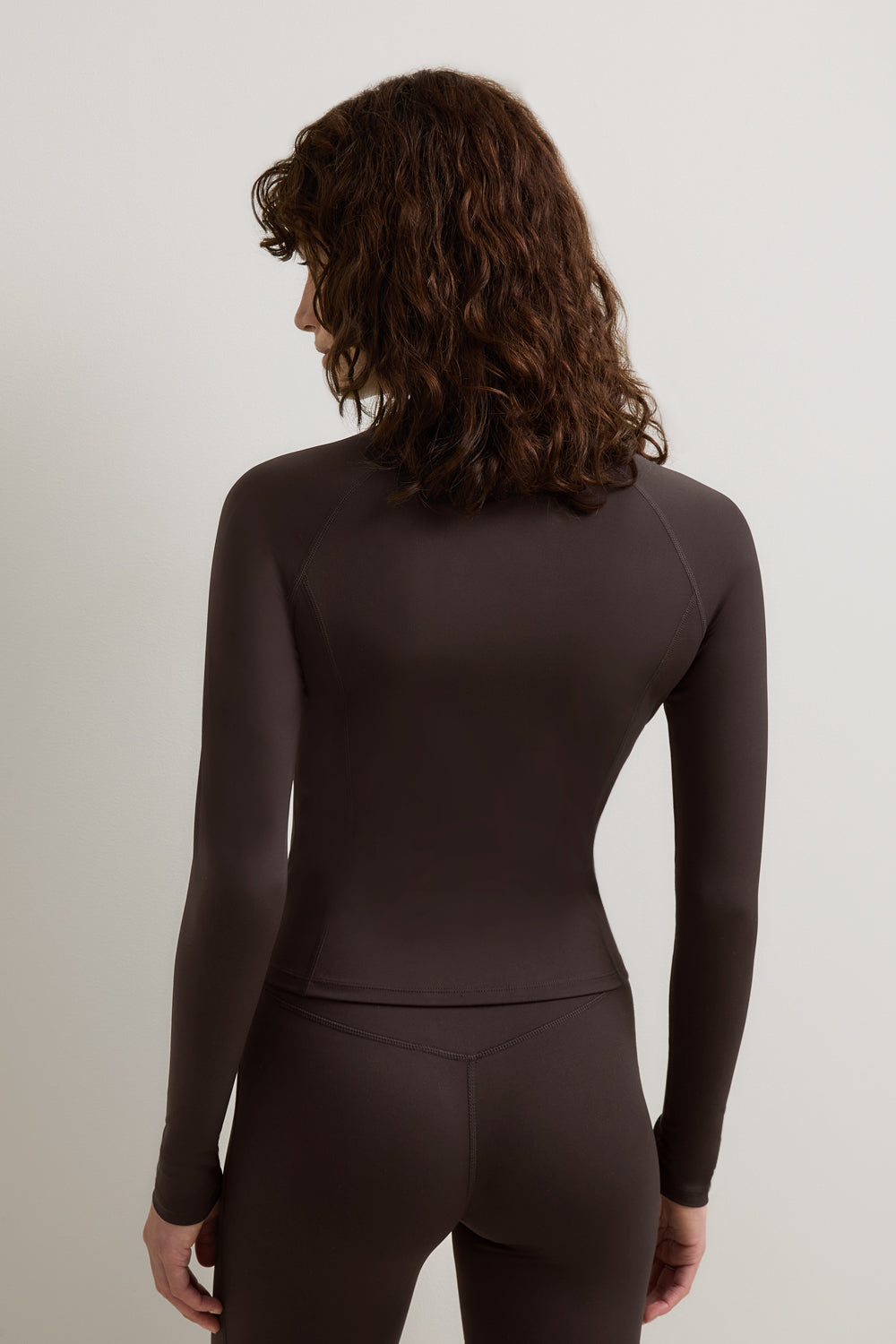 SkinLuxe Zip Through Jacket - Americano
