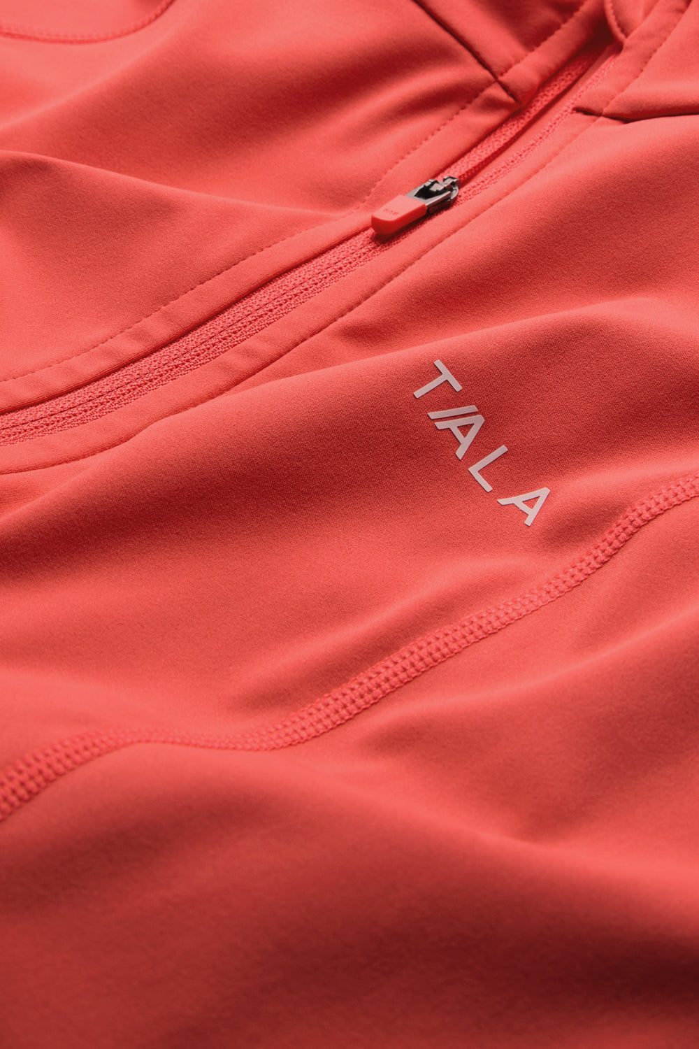 SkinLuxe Zip Through Jacket - Coral