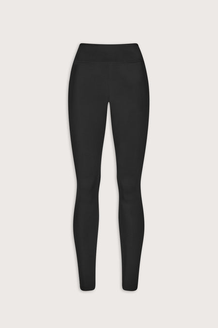 SkinLuxe High Waisted Legging - Shadow Black