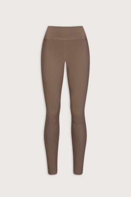 SkinLuxe High Waisted Legging - Cortado Brown
