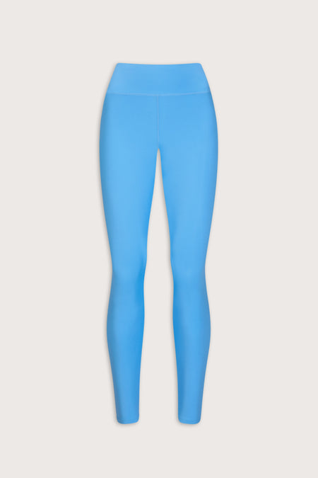 SkinLuxe High Waisted Legging - Sky Blue