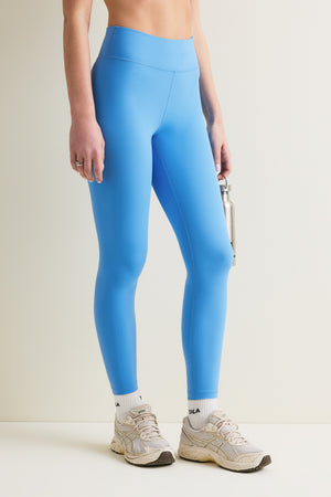 SkinLuxe High Waisted Legging - Sky Blue