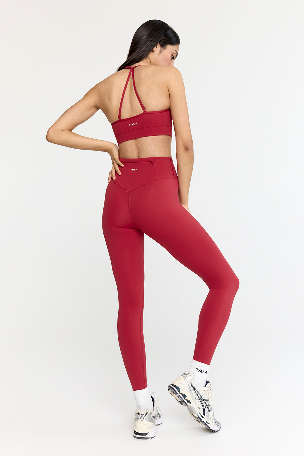 SKINLUXE HIGH WAISTED LEGGING - RETRO RED – TALA