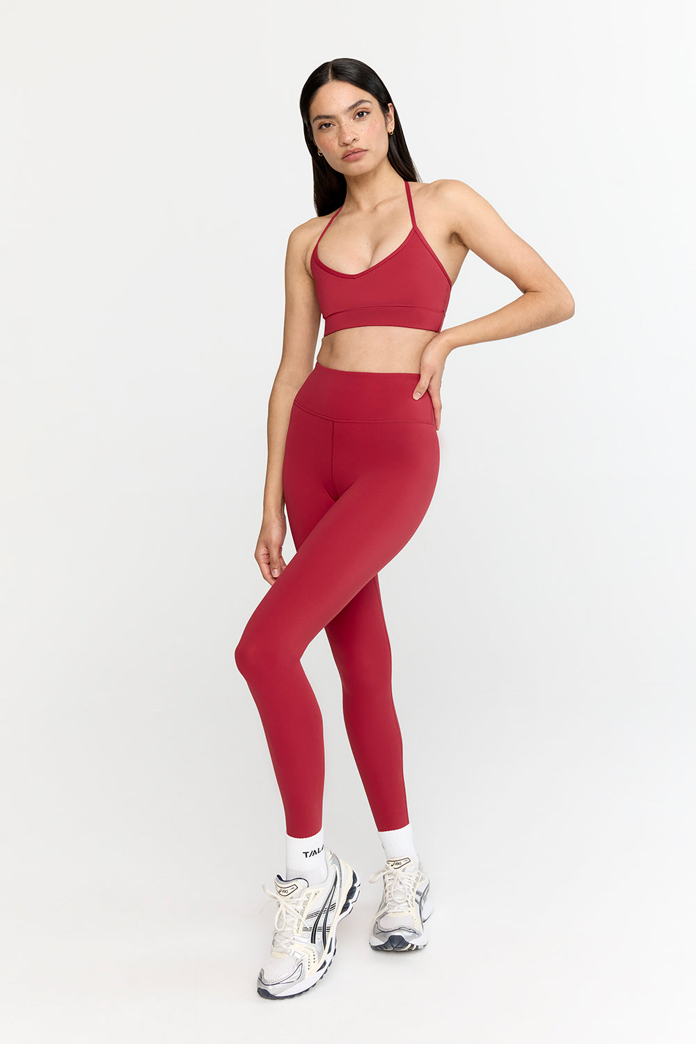 SKINLUXE HIGH WAISTED LEGGING - RETRO RED – TALA