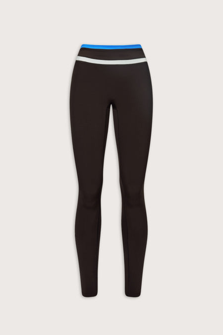 SkinLuxe Contrast High Waist Legging  - Americano