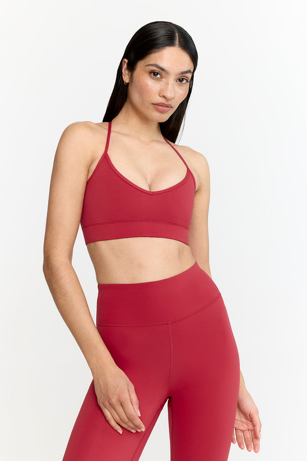 SKINLUXE MULTIWAY LIFT SPORTS BRA - RETRO RED