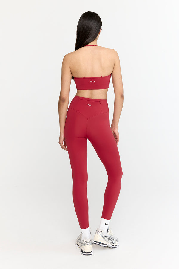 Buy Tala women sportswear fit solid sports bra pink Online