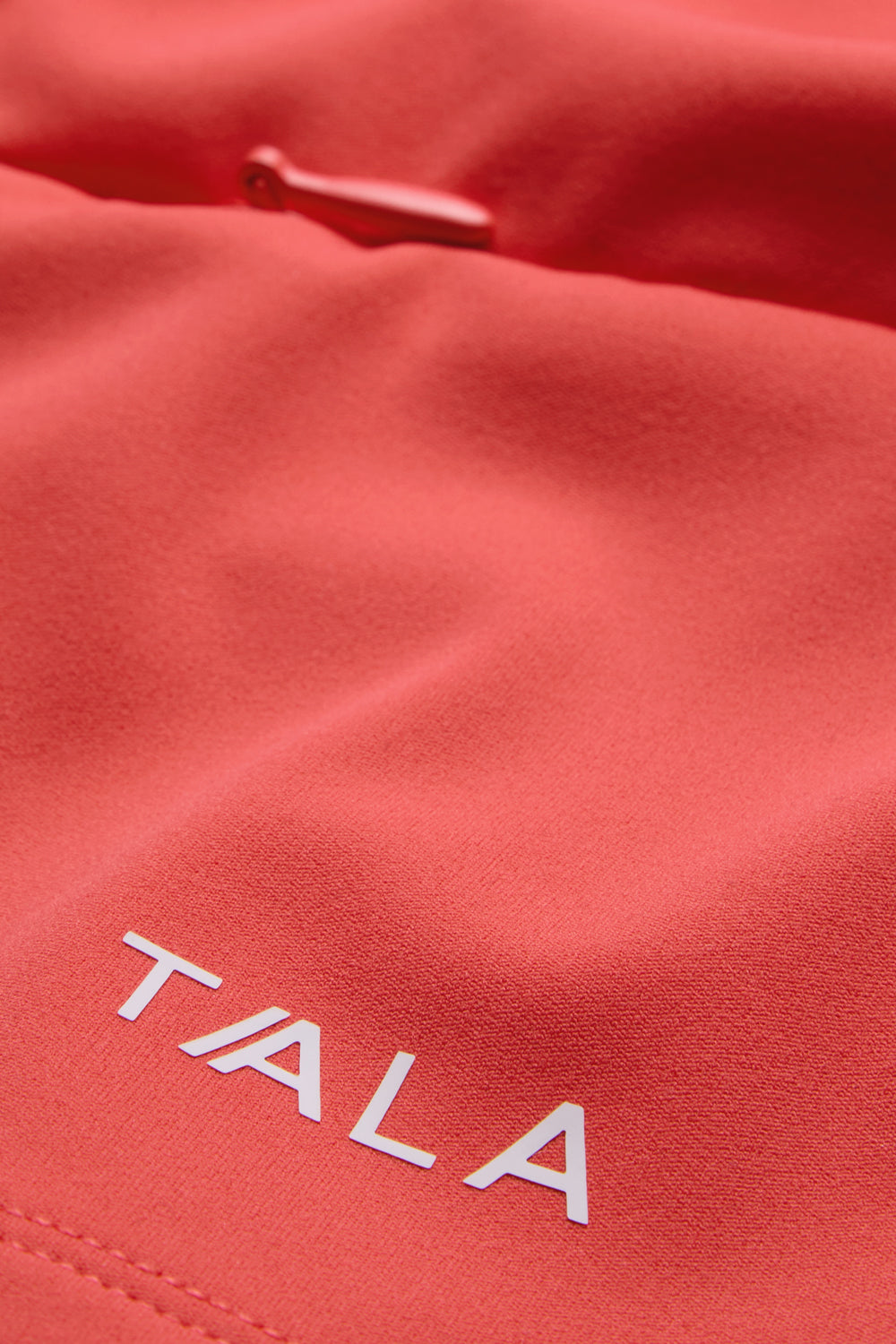SkinLuxe Sleeveless Zip Through Running Top - Coral