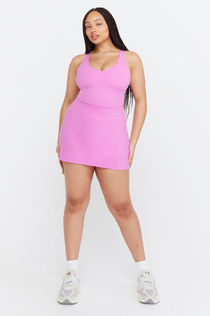 SKINLUXE SKORT - BUBBLEGUM