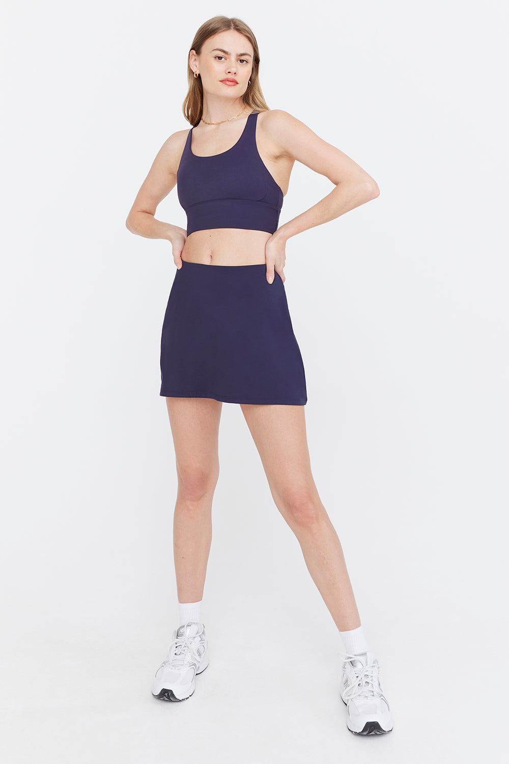 SKINLUXE SKORT - NAVY – TALA