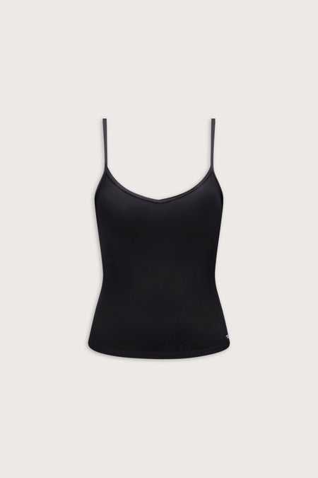 SoftSet Strappy Tank - Black
