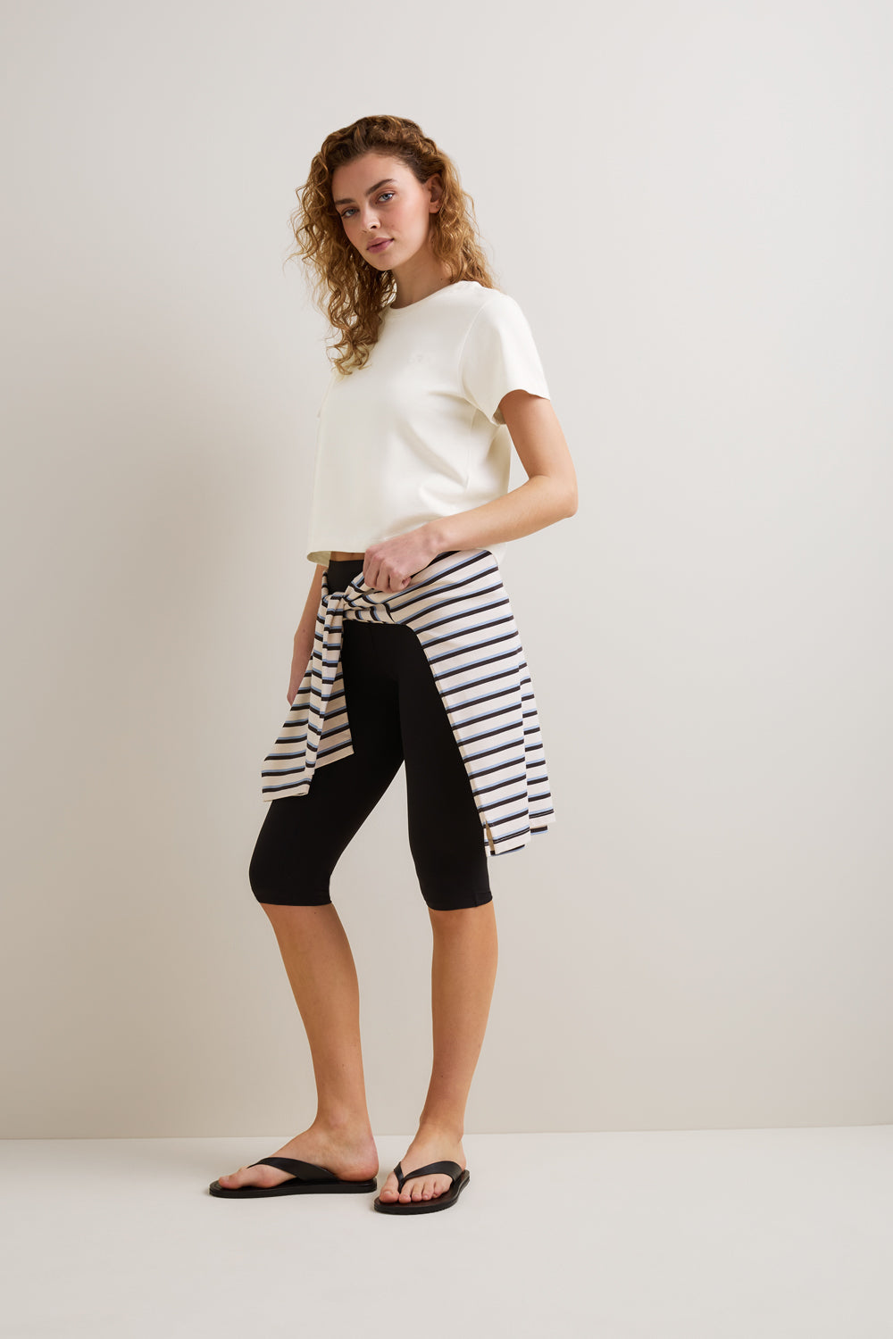 Boxy Baby Tee - Ivory – TALA