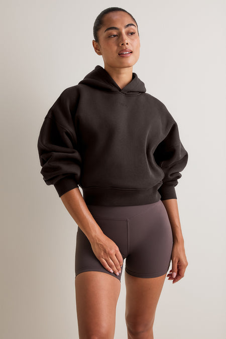 Cocoon Pull Over Hoodie - Americano