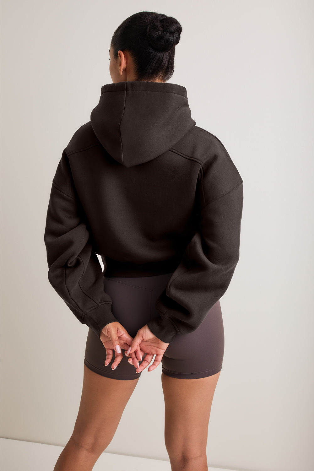 Cocoon Pull Over Hoodie - Americano