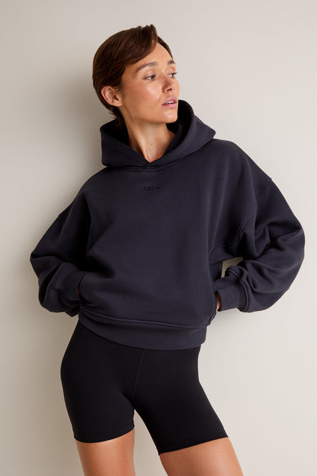 Cocoon Pullover Hoodie - Midnight Navy
