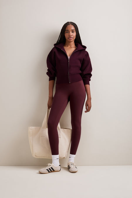 Cocoon & Legging Set - Burgundy