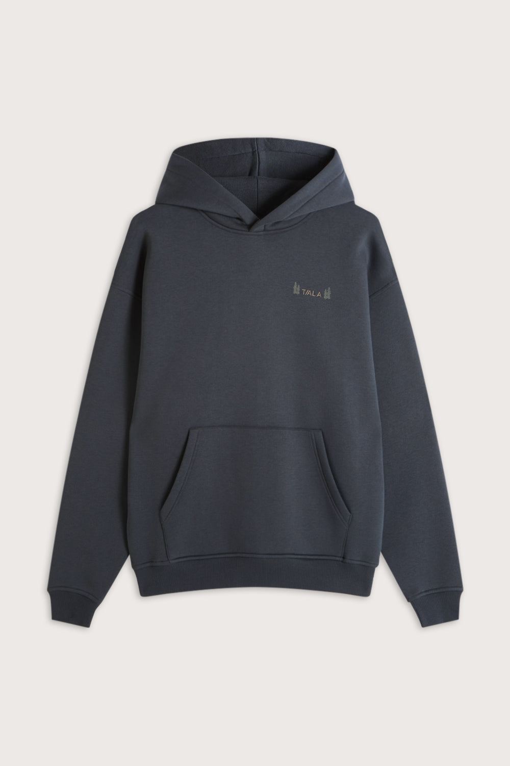 Trail Graphic Oversized Hoodie - Vintage Slate