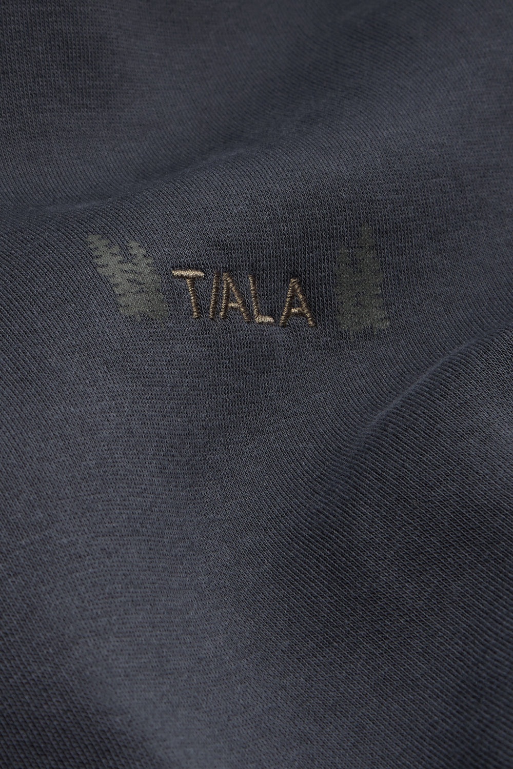 Trail Graphic Oversized Hoodie - Vintage Slate