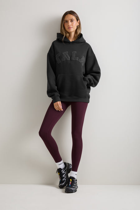 TALA Oversized Hoodie - Vintage Black