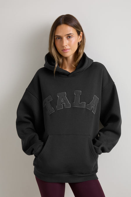 TALA Oversized Hoodie - Vintage Black