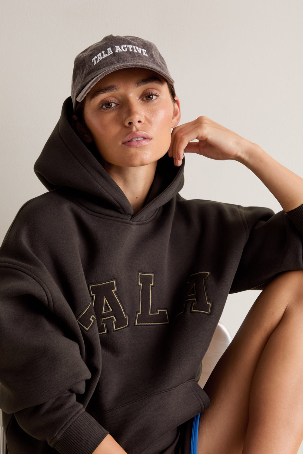 TALA Oversized Hoodie - Americano