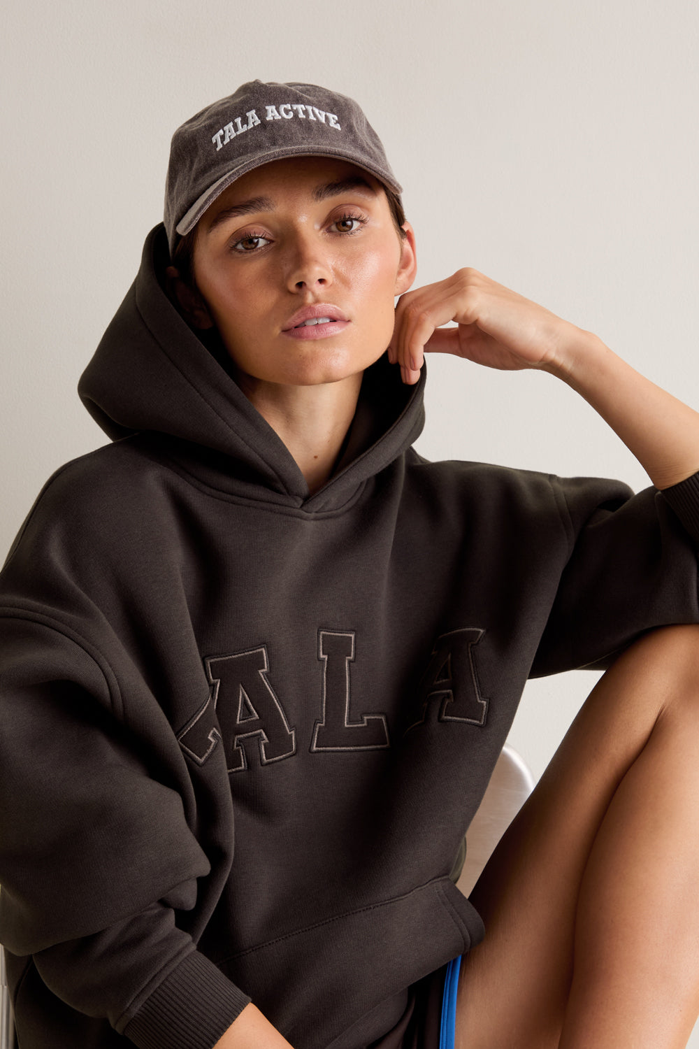 TALA Oversized Hoodie - Americano