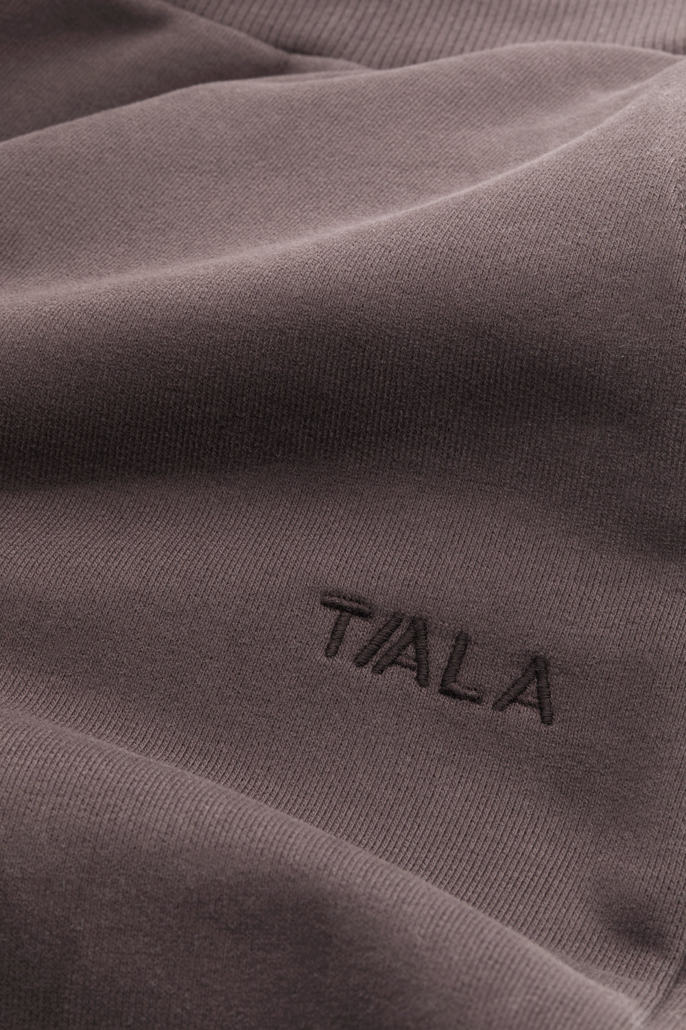 Peached Wide Leg Jogger - Mocha Brown