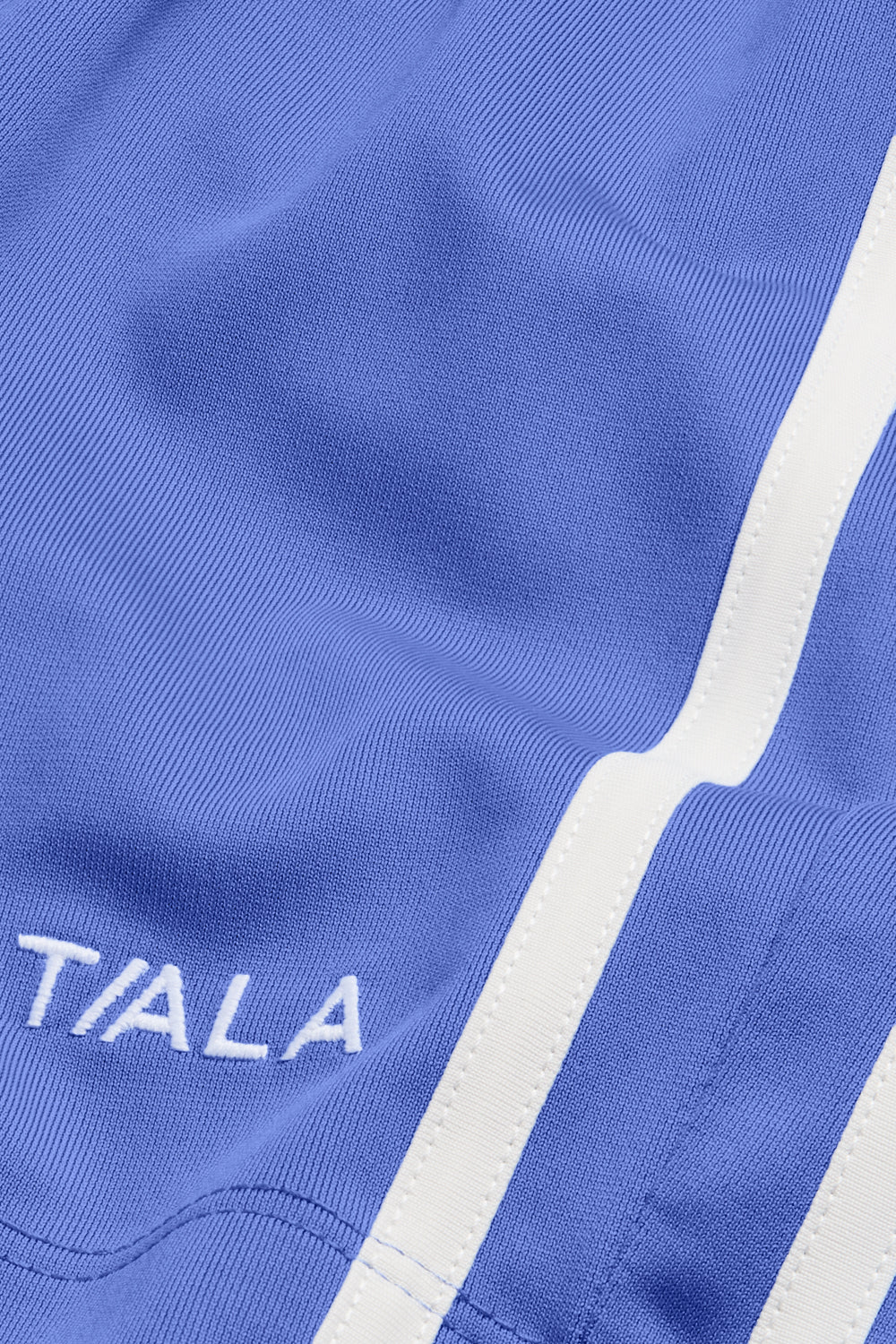 Contrast Stripe Short - Iris Blue