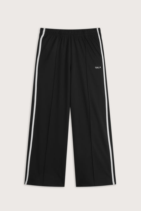 Contrast Stripe Jogger - Black