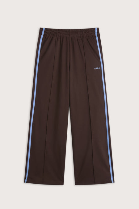 Contrast Stripe Jogger - Chestnut Brown