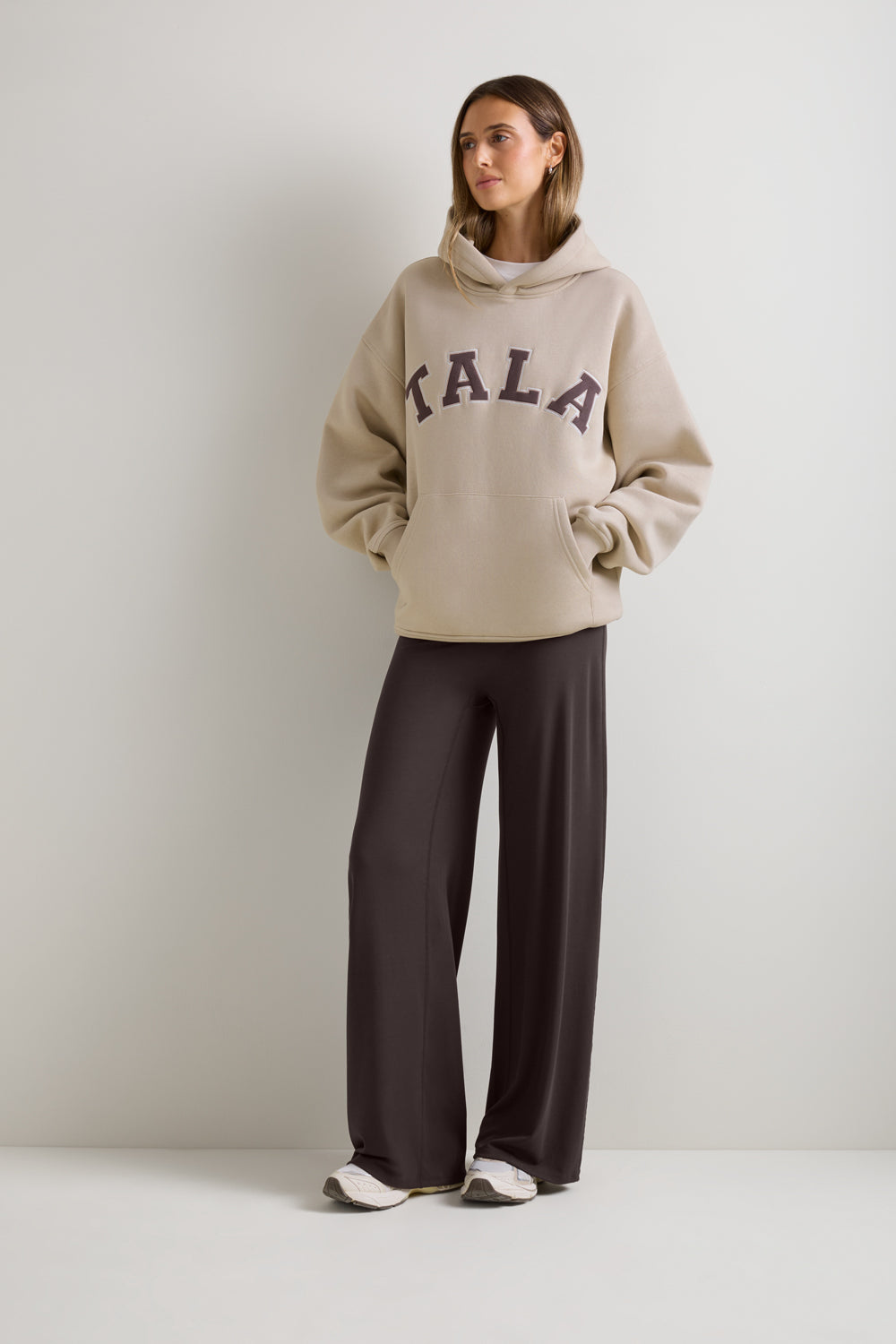 TALA Oversized Hoodie - Truffle